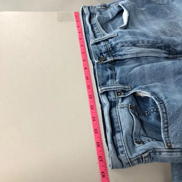 American Eagle Mens Relaxed Straight Jeans‎ Size 36x29 Light Wash - Picture 12 of 16